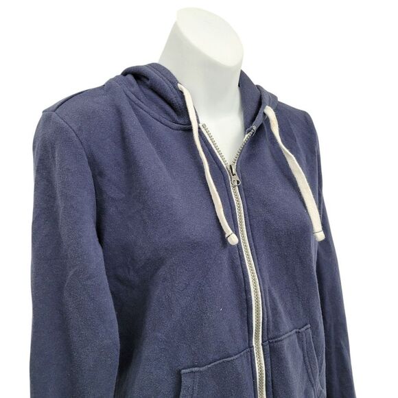 2/$20 George Navy Blue Zipper Up Hoodie Jacket Size: XS - Picture 9 of 13